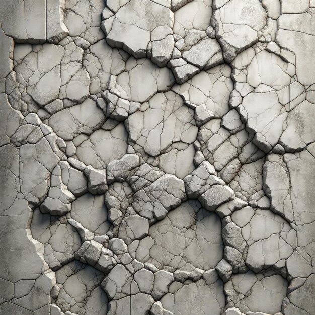 An image depicting multiple cracks on a cement wall