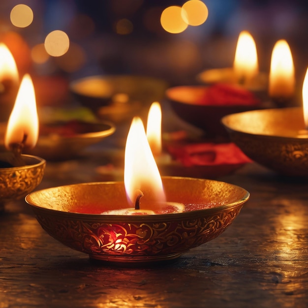 Image of a Diwali Indian festivel