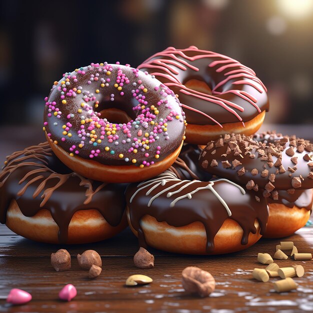 image of donuts