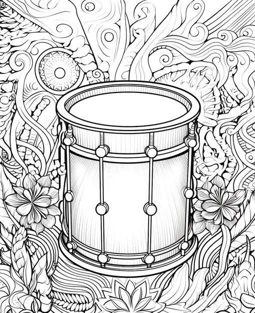 Foto immagine di tamburi