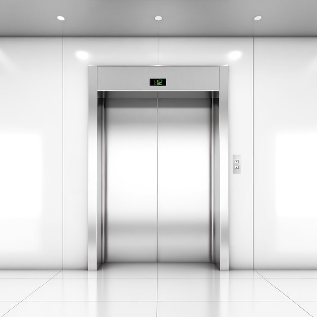 A image of a elevator door