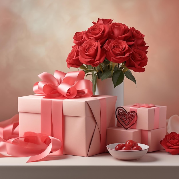 image Featuring Beautifully Wrapped gifts