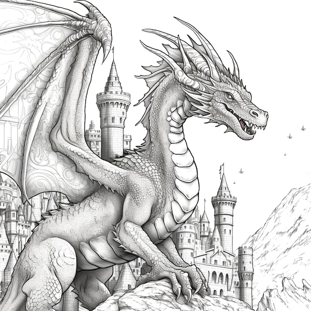 Photo image featuring a dragon