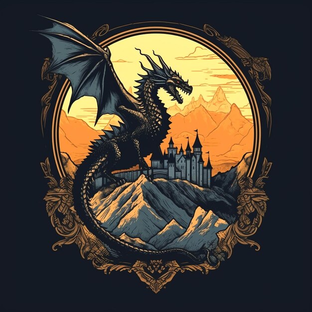 Photo image featuring a dragon