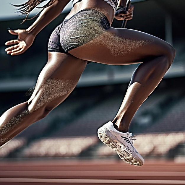 Image of a female runner