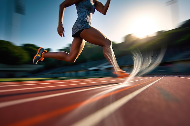 Image of a female runner