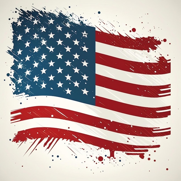 An image of a flag with the word usa on it.