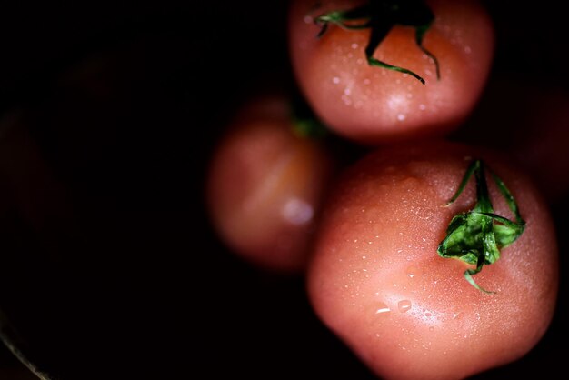 Foto immagine di pomodori freschi