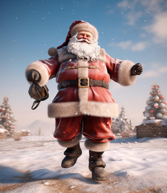 image of the good old man Santa Claus