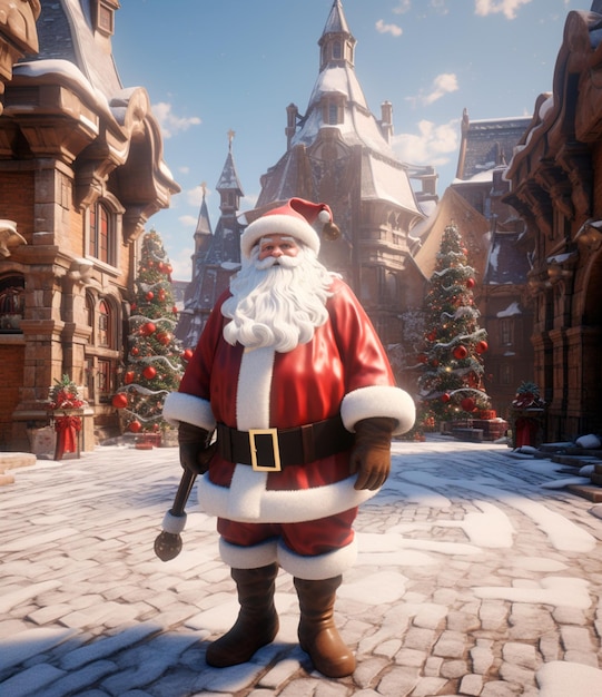 image of the good old man Santa Claus