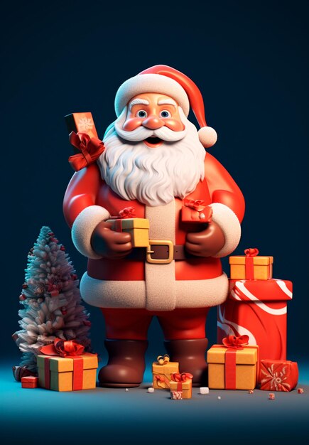 image of the good old man Santa Claus