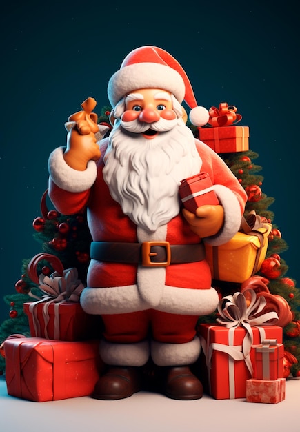 image of the good old man Santa Claus