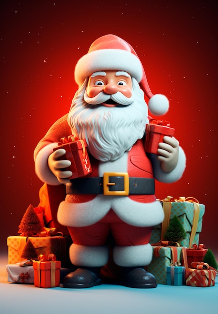 image of the good old man Santa Claus