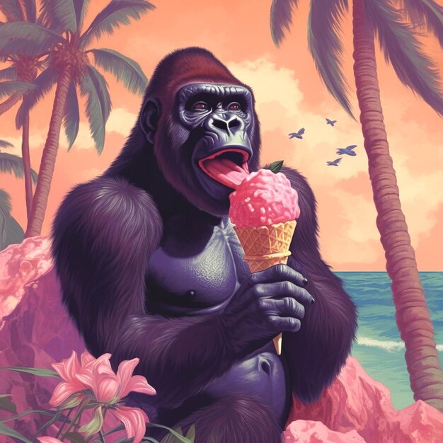 Photo image of gorilla