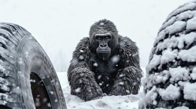 Foto immagine di gorilla