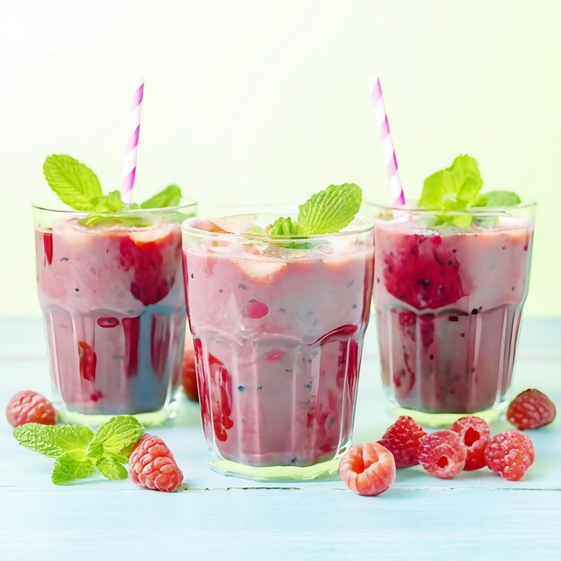 写真 image_healthy_fresh_smoothy_フルーツとベリー