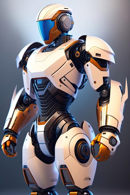 Image of a humanoid robot