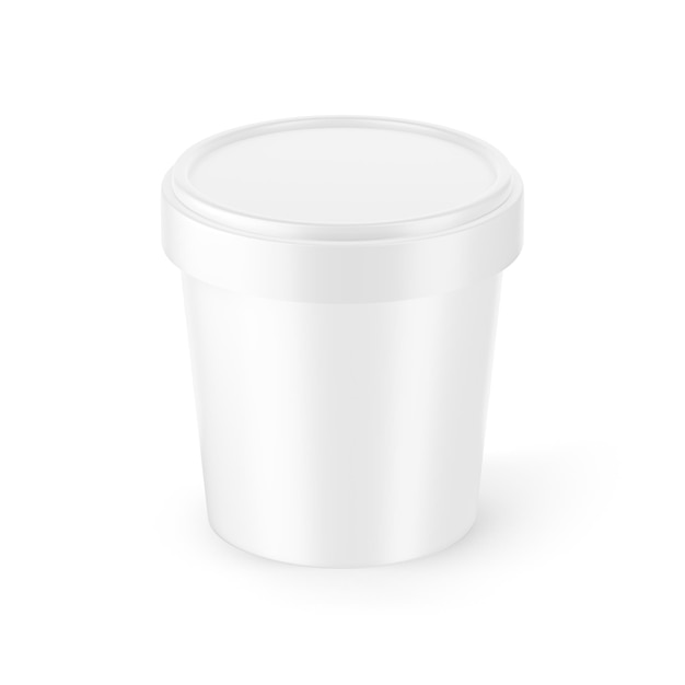 An image of a Ice Cream Cup isolated on a white background