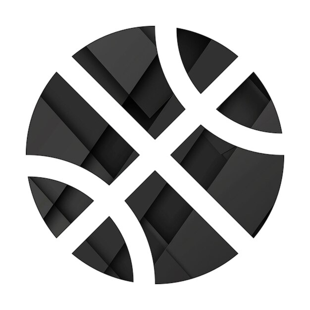 Image icons basketball Black Rectangle Background