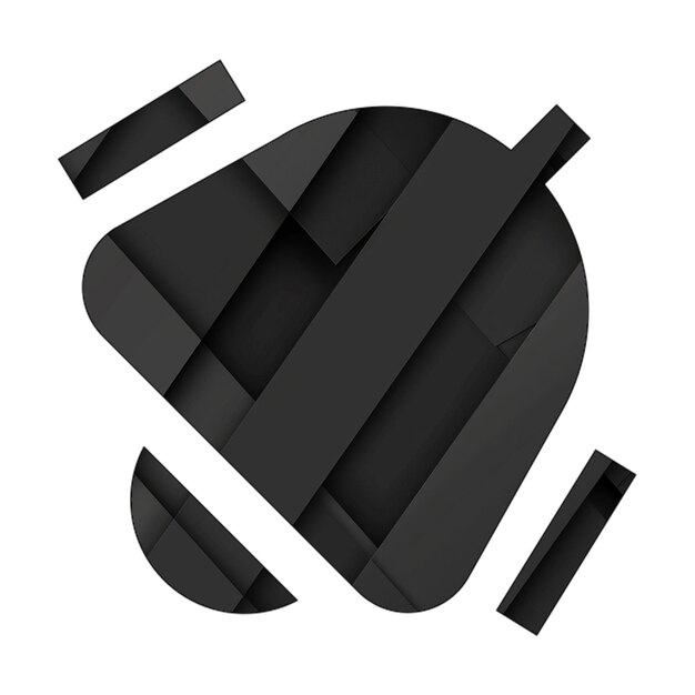 イメージアイコン ベルリング 黒い長方形の背景