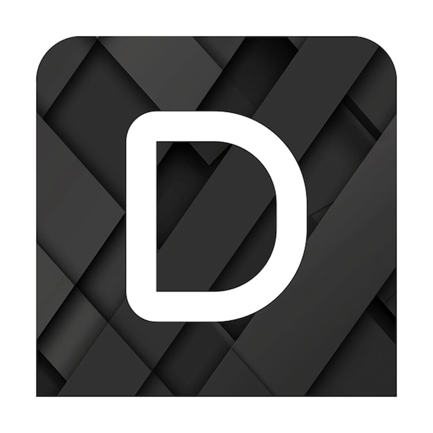 Photo image icons square d black rectangle background