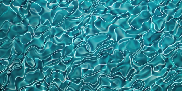 Photo the image is of a body of water with blue waves