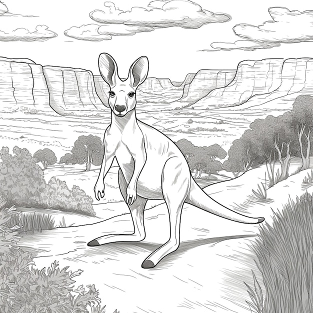 Photo image of kangaroo