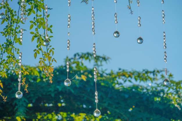 写真 夏の空と宝石の画像