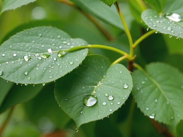 image_of_water_droplets_on_green_leave