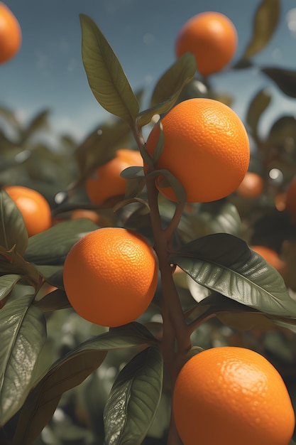 Image of Orange Trees