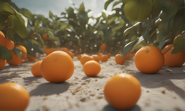 Image of Orange Trees