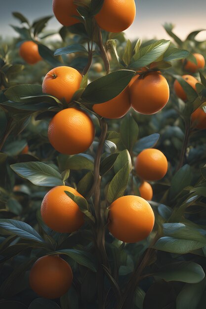 Image of Orange Trees