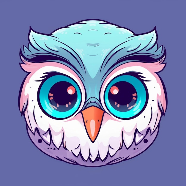 Image Owl Face Clipart