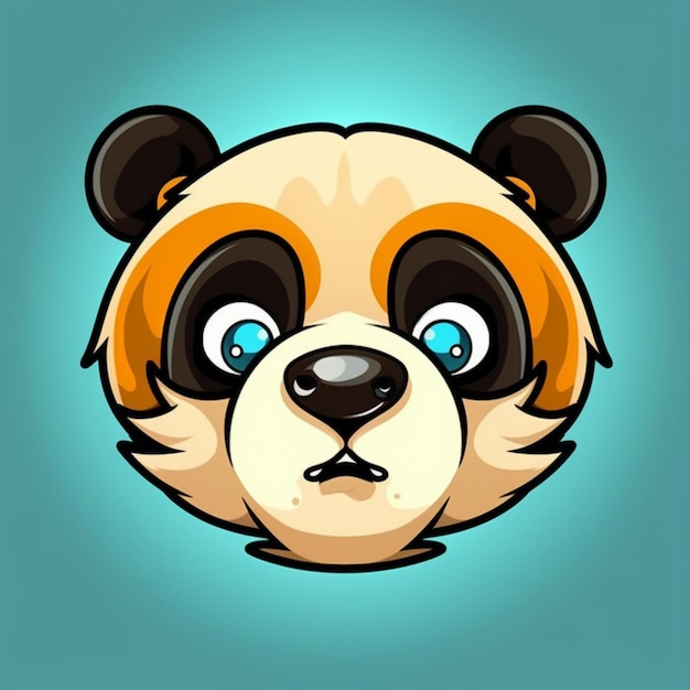 Image Panda Face Clipart