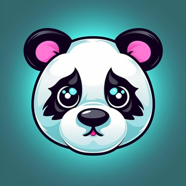 Image Panda Face Clipart