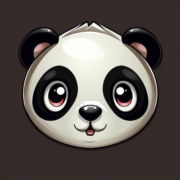 Image Panda Face Clipart