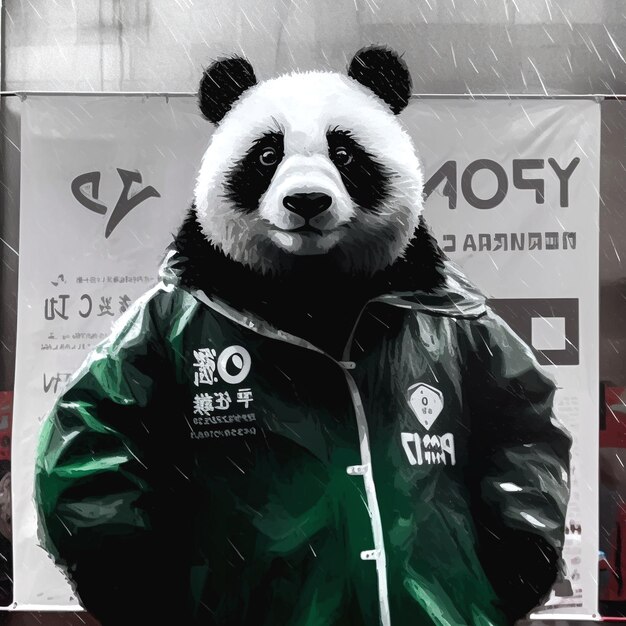 Foto immagine di panda