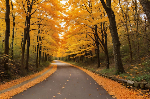 an image of a path in the woods