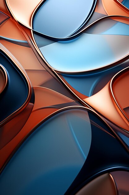 image of a pattern with colors in the style of rendered in cinema4d