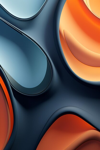 image of a pattern with colors in the style of rendered in cinema4d