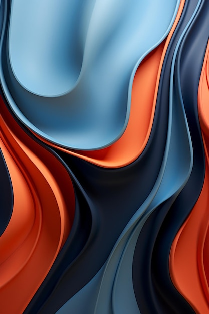 image of a pattern with colors in the style of rendered in cinema4d