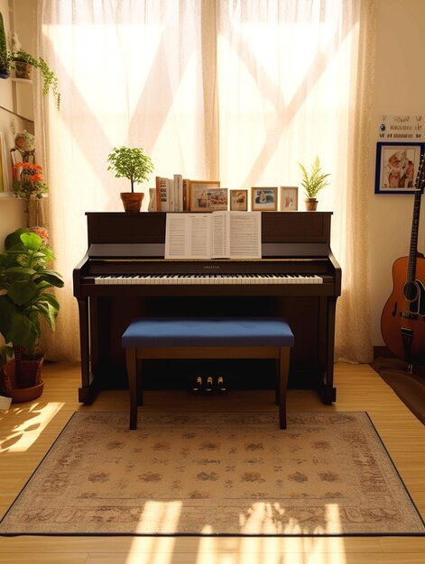 Foto immagine di pianoforte