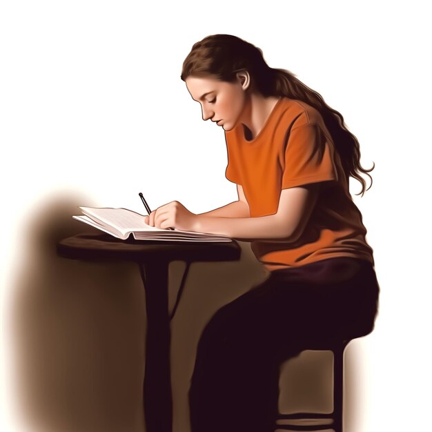 Photo image portraying a student