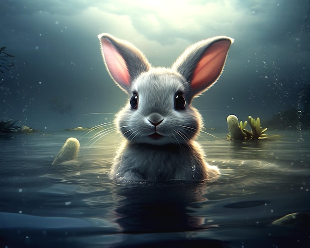 изображение кролика
