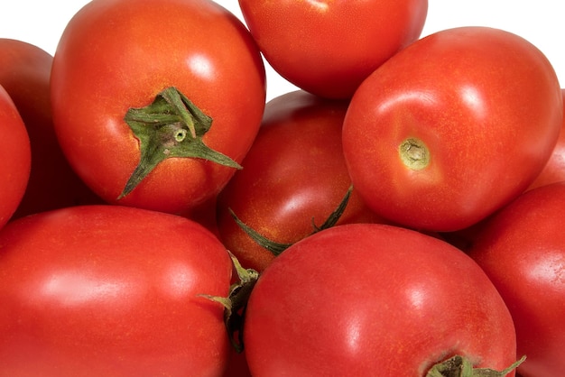 image of red background from ripe tomato vegetables