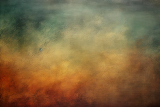 An image of a red yellow and green texture in the style of misty atmosphere