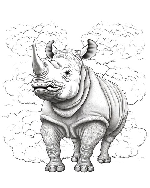 Photo image of rhinoceros