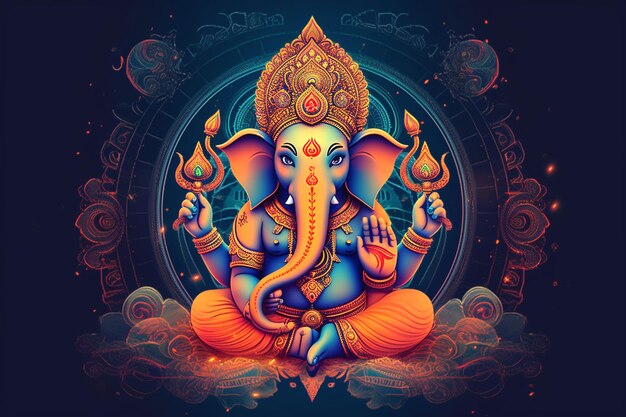 Image showcasing lord ganesha