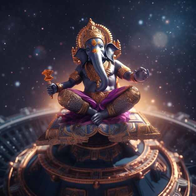 image showcasing lord ganesha