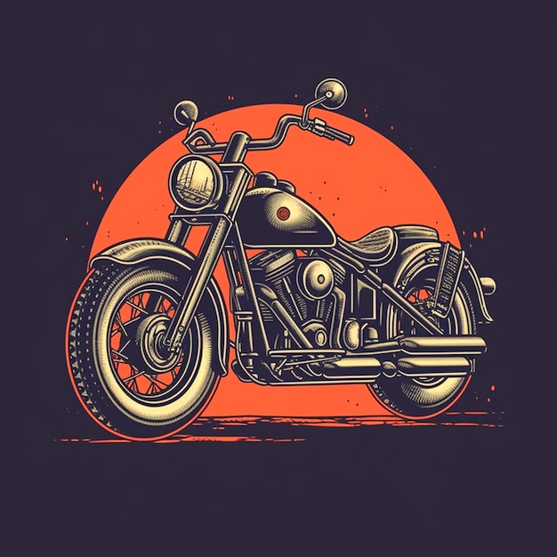изображение, демонстрирующее мотоцикл